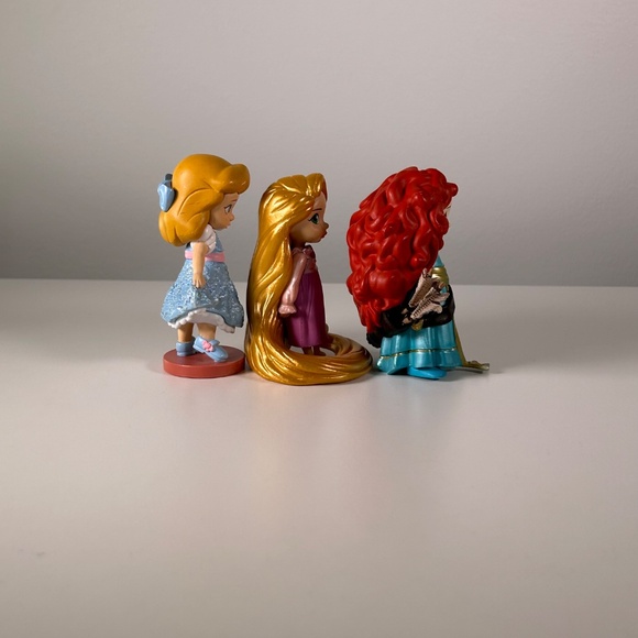 Disney Animators Collection Princesses PVC Set Of 7 (93F) - Picture 9 of 9